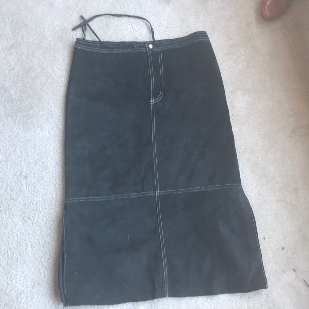 Suede skirt - Anonymous
